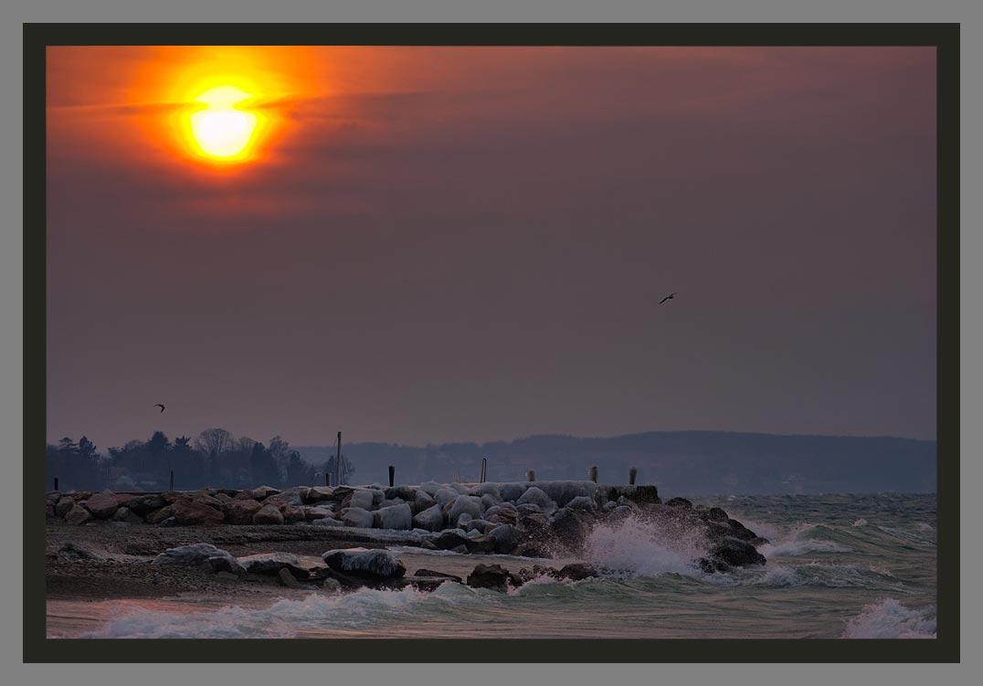 Tempête sur le Lac Léman gelé : les plus belles photos de glace du Lac Léman par Christophe Bourreau