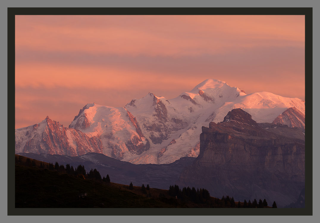 "Lumière d'été" Les plus belles photos du Mont-blanc en été par le photographe Christophe Bourreau
