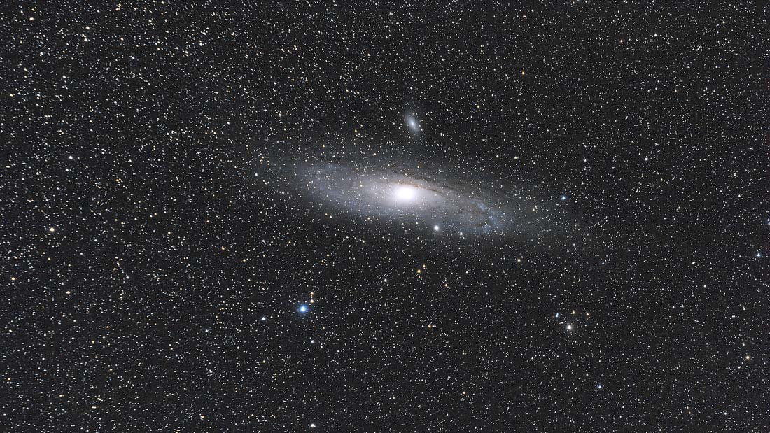 M31 Galaxie d'Andromède au 200mm