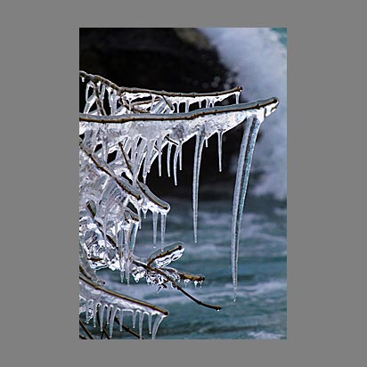 Lac Léman sous la glace - Photo Christophe Bourreau