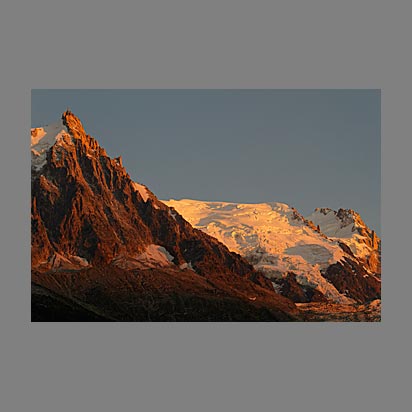 aiguille du Midi depuis Chamonix (Photo paysage)