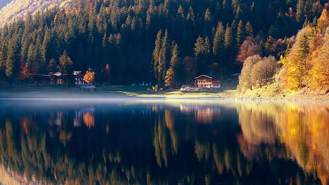 Stage photo paysage  lac de montriond Morzine Les Gets Avoriaz